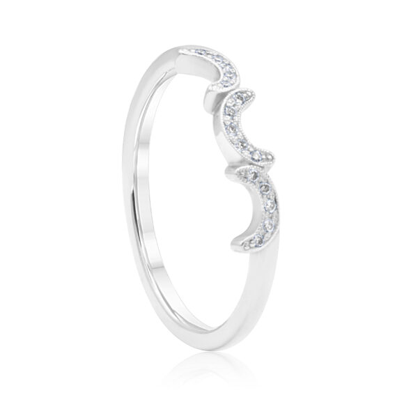 Diamond wedding rings - Image 4